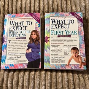 What to Expect When Your Expecting and What To Expect The First Year